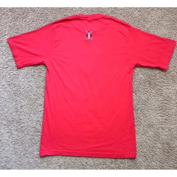 Vintage Jambo Kenya T-Shirt Men's Large Red Elephant Embroidered Short Sleeve - Picture 4 of 7